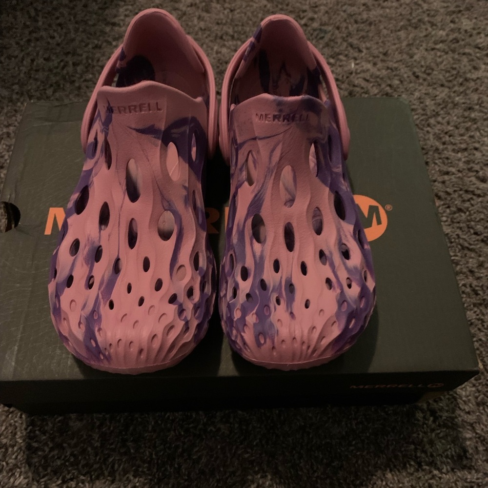 Kids Merrell Shoes size 3 new never worn. The were to big for my daughter
